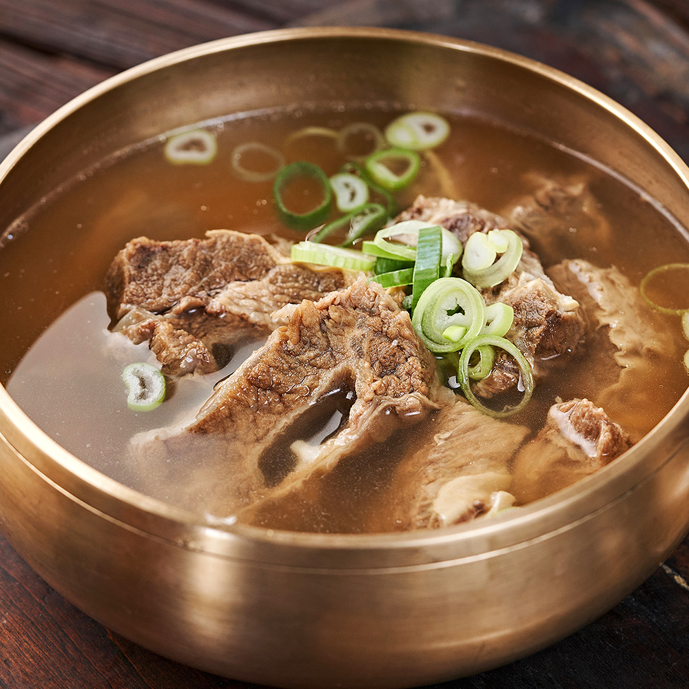 정성곳간 실온 국내산 국산 뼈없는 갈비탕 800g 강순의 간편식 8개