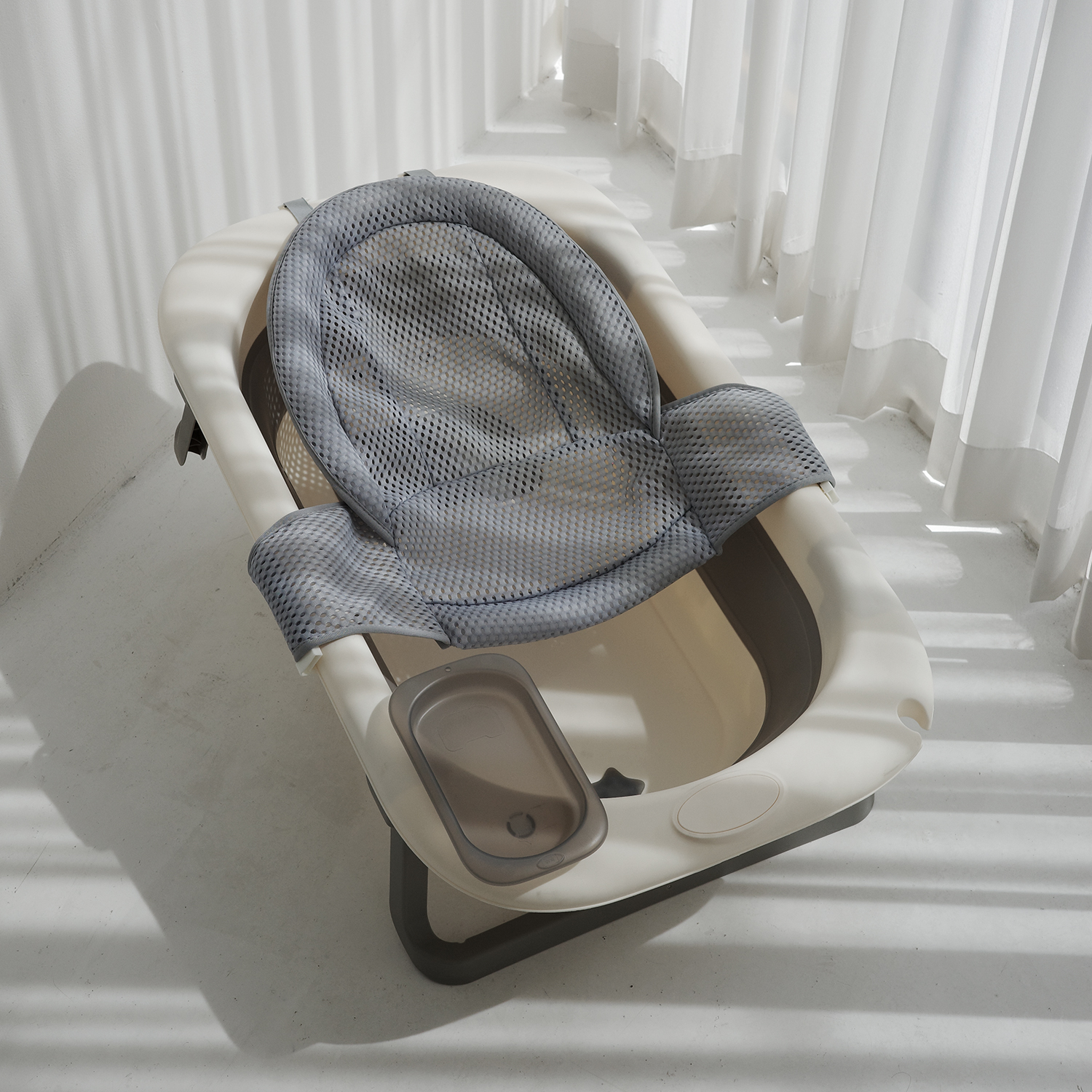 메리본 신생아 아기욕조 싱크대 목욕 접이식