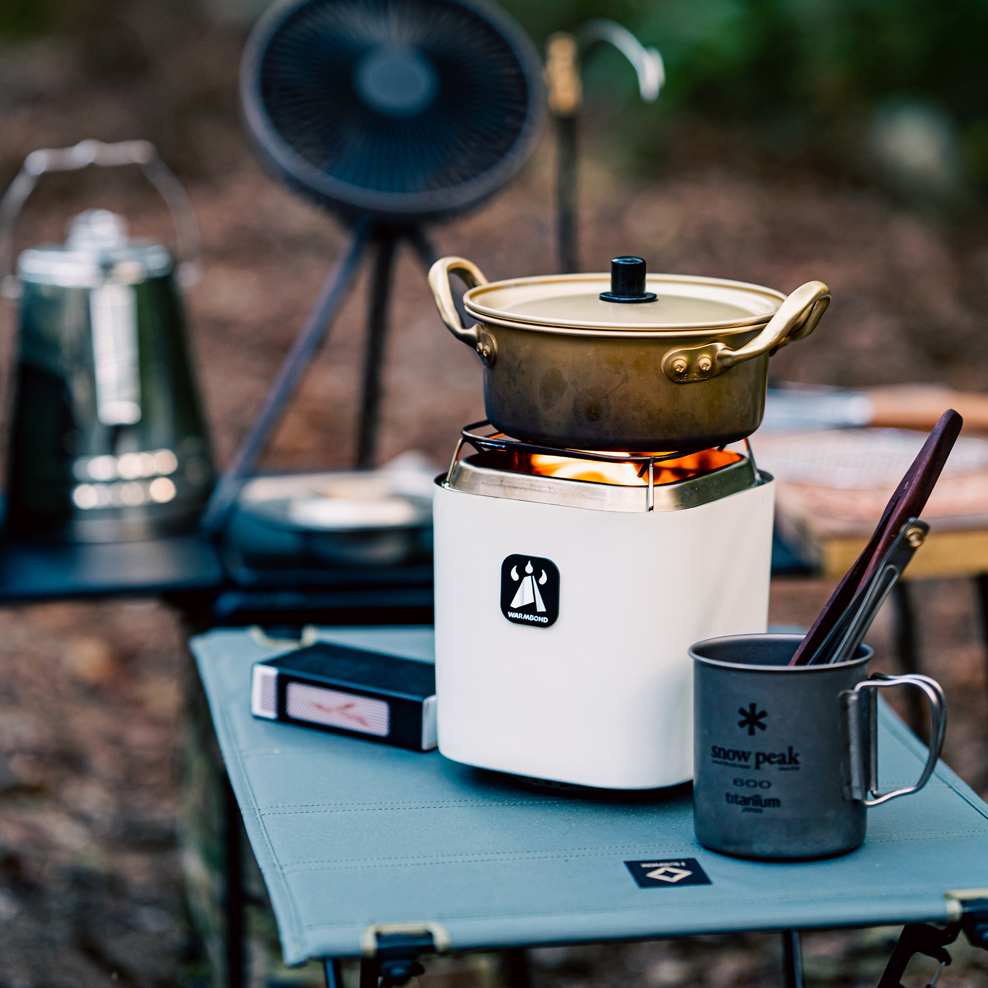 본드스토브 미니 화로대 캠핑 이중연소 알콜 사각 불멍 소형 화로 난로