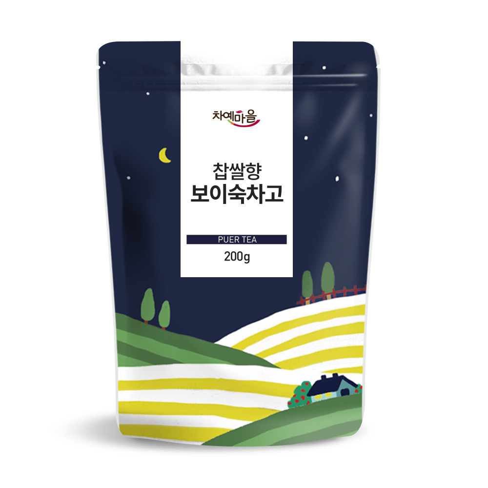 차예마을 달여만든 고농축 동결건조 보이차고 찹쌀향 보이숙차고 200g, 1개 - 상품 이미지