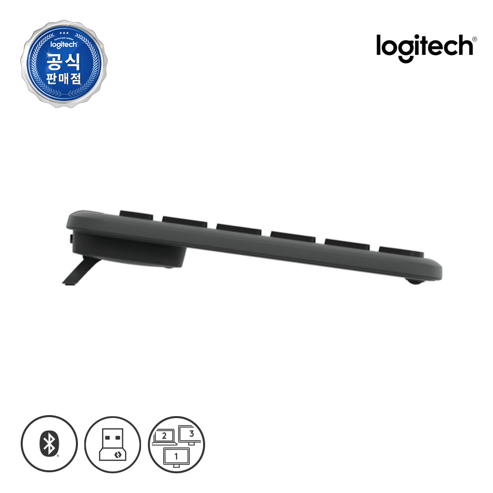 [N배송] 로지텍코리아 공식 시그니처 K950 슬림 무선 블루투스 키보드