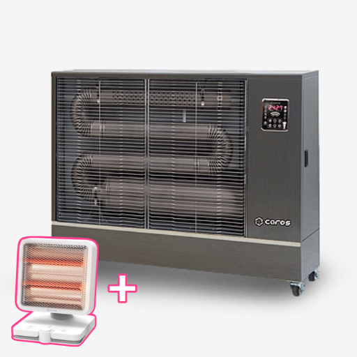 24평 전기돈풍기 곱창난로 사무실 원적외선 전기 주름관히터