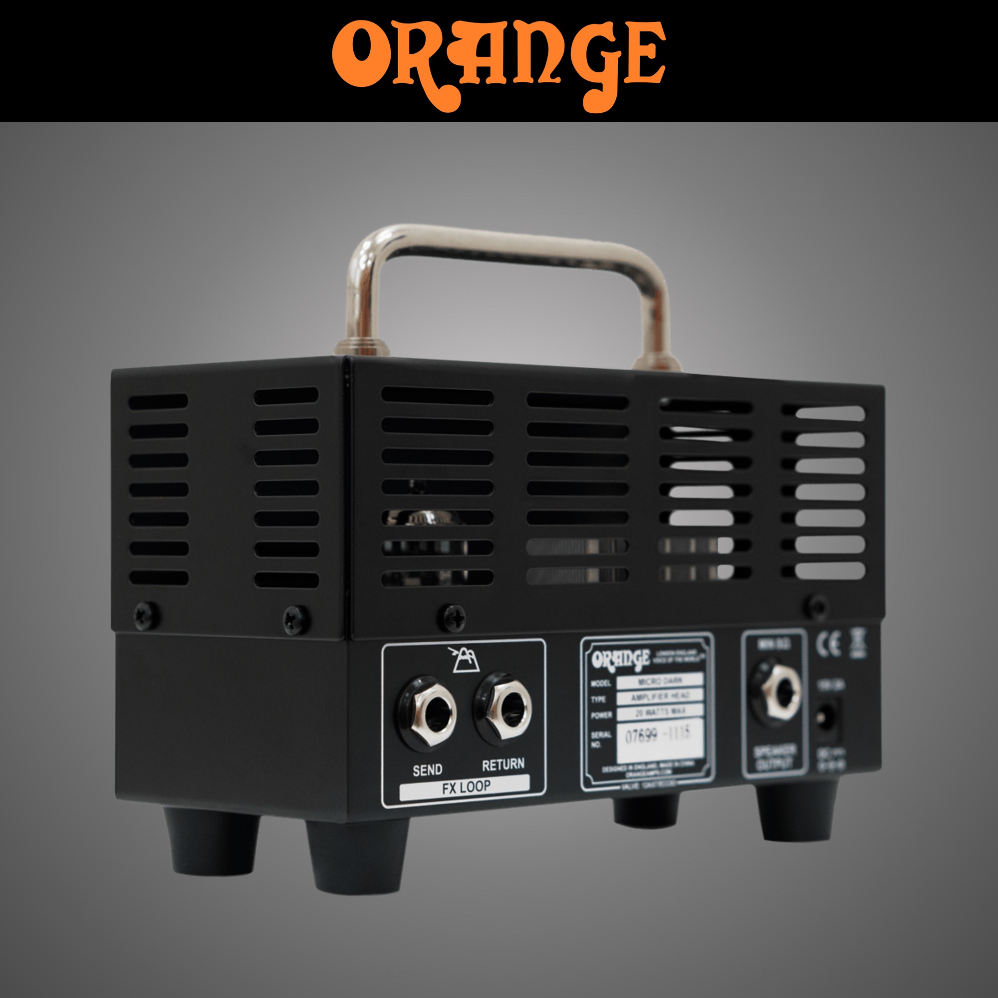 오렌지 마이크로 다크 일렉기타 진공관 앰프 헤드 ORANGE MICRO DARK - 상세 이미지 4