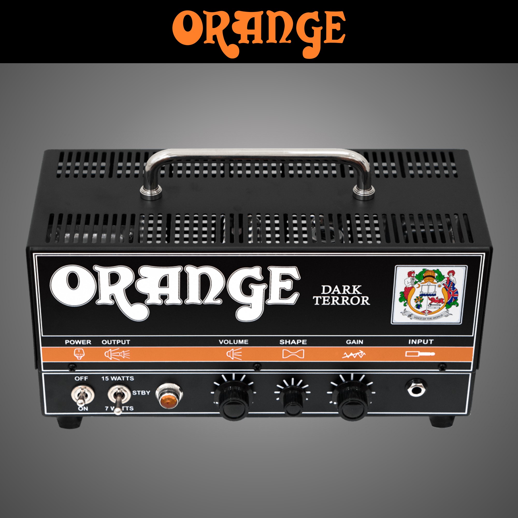 오렌지 다크 테러 일렉기타 진공관 앰프 헤드 ORANGE DARK TERROR - 상세 이미지 4