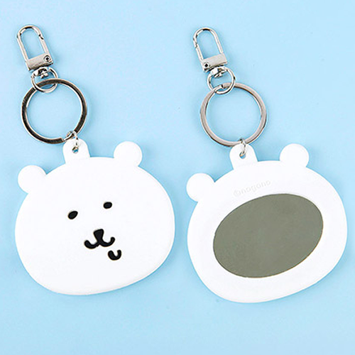 담곰이 군침 얼굴 거울 키링 농담곰 나가노 캐릭터 굿즈 - 상품 이미지