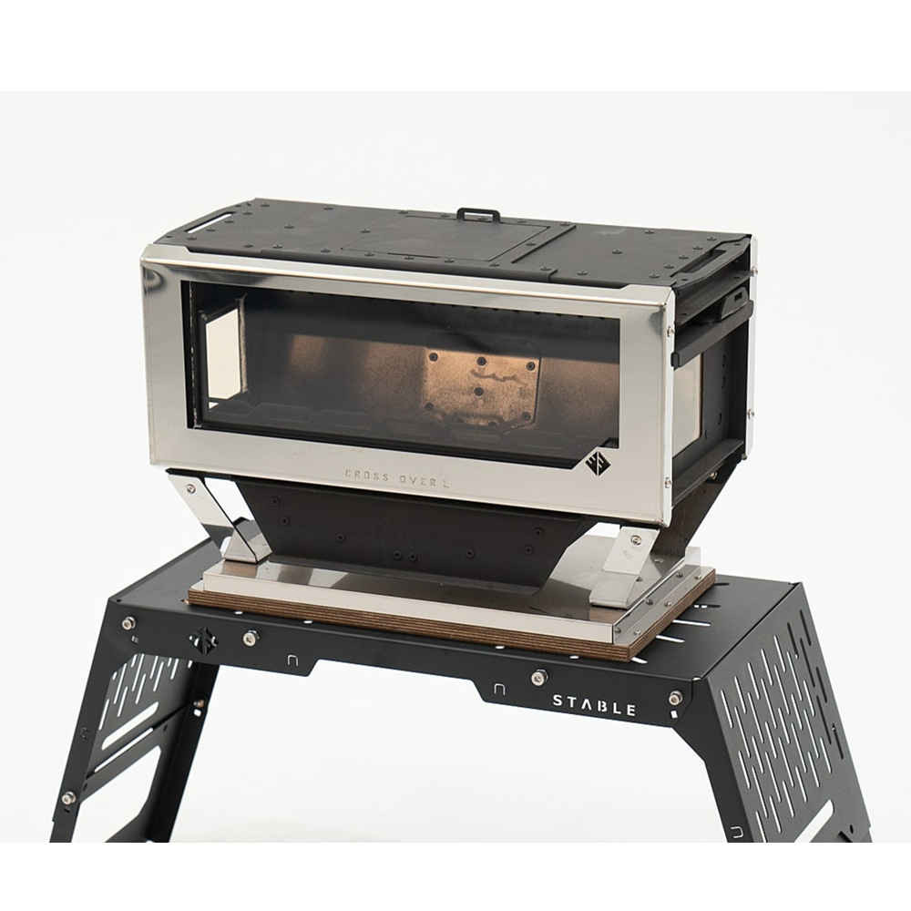 우드앤번 스테이블 블랙 수납가방 세트 화목난로 받침대 마이스토브 크로스오버 랜드마크 호환