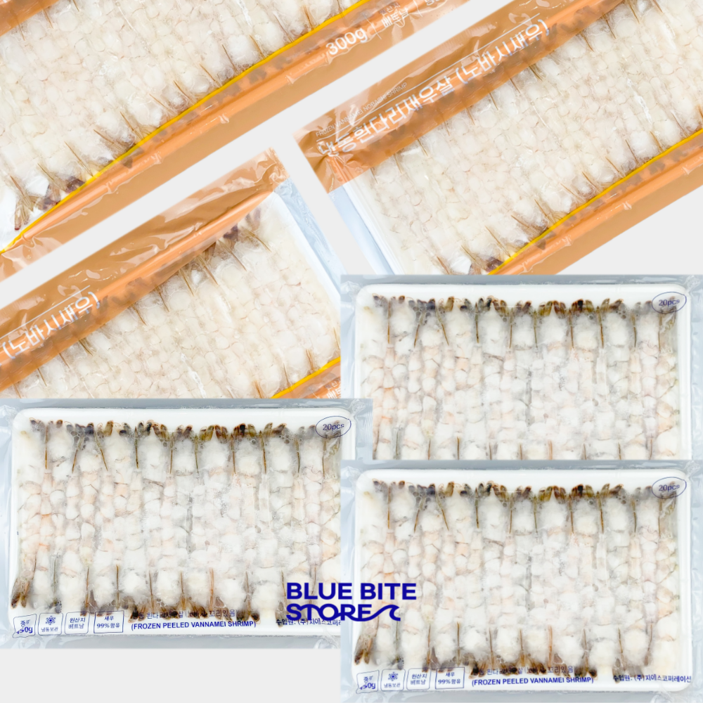 최상급 노바시새우 20미 450g 30,40미 300g 냉동 손질 튀김용새우