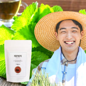 [청년농원] 레몬밤차 레몬밤 추출물 효능 민트티 잎 허브차 생분해 티백 맛있게 먹은 솔직 후기 - 상품 이미지 1