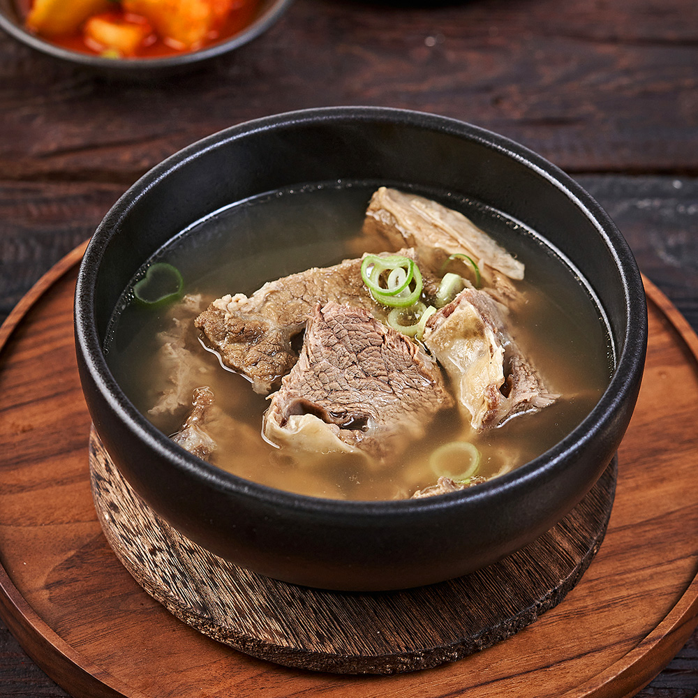 정성곳간 실온 국내산 국산 뼈없는 갈비탕 800g 강순의 간편식 8개