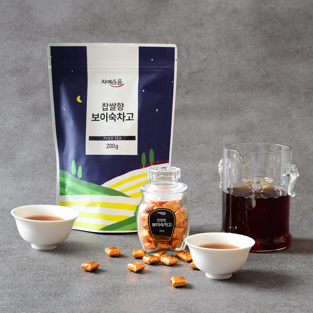 차예마을 달여만든 고농축 동결건조 보이차고 찹쌀향 보이숙차고 60g, 1개 - 상세 이미지 4
