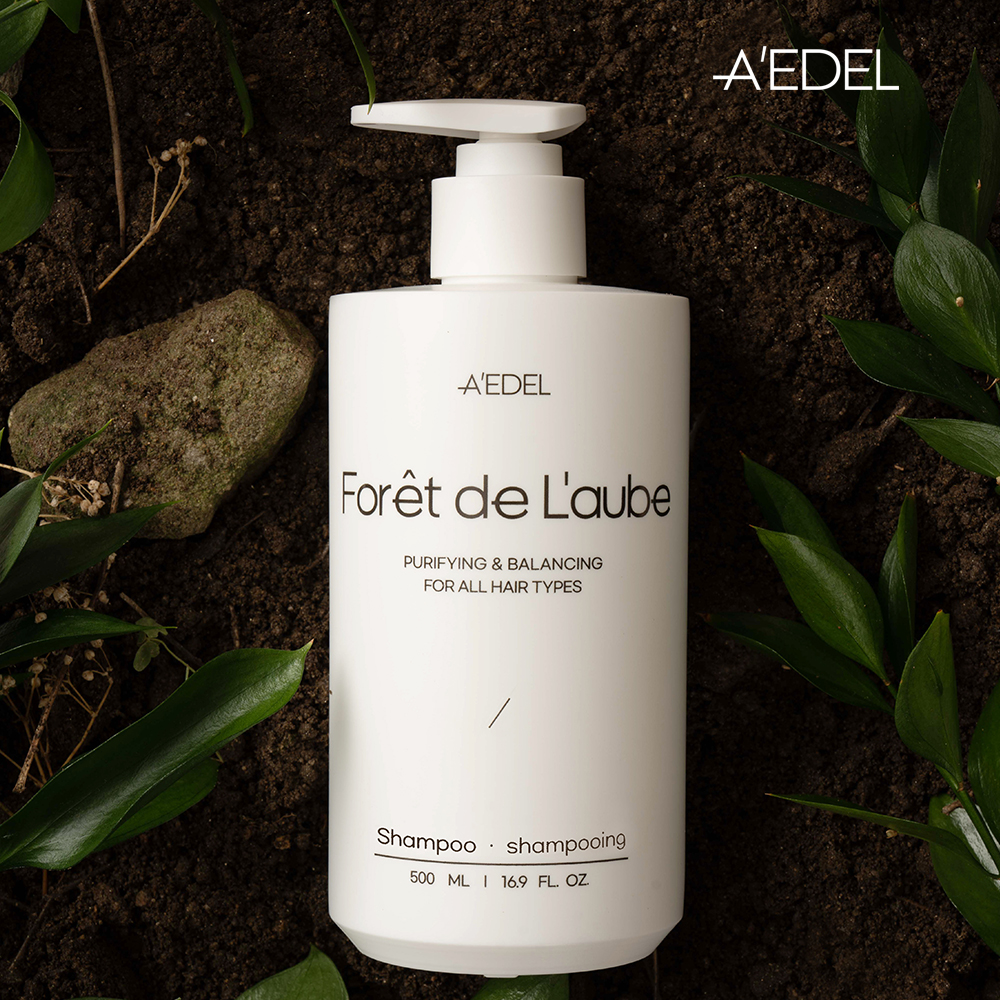 에이델 비건 세럼 샴푸 500ml 탈모 퍼퓸 천연 단백질 두피 미용실 향기좋은 라레플뢰르