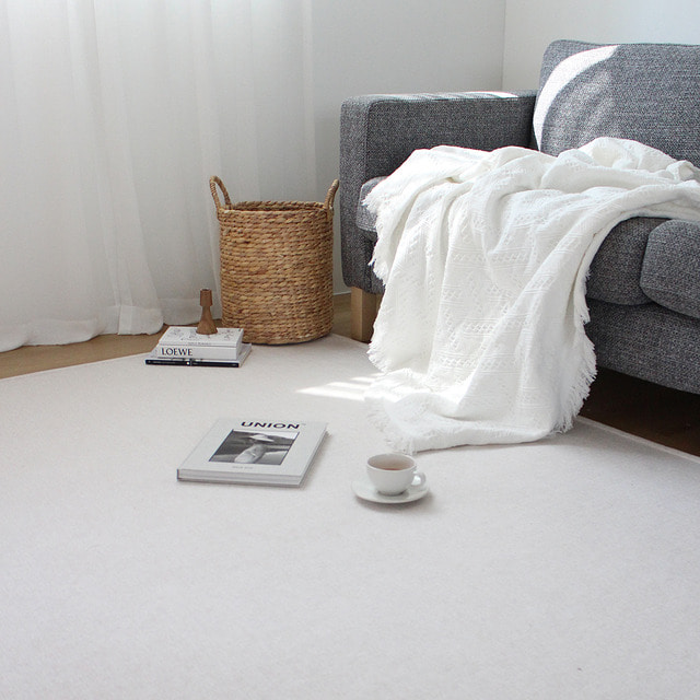 나라데코 방수 러그 쟈가드 사계절 거실 카페트 100x150