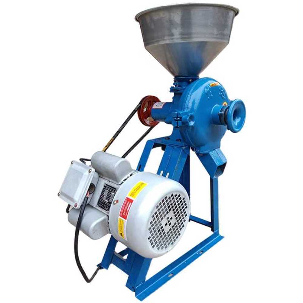 곡물 제분기 건식 습식 한약 가루 쌀빻는기계 콩 분말 150형 1.5KW - 상품 이미지