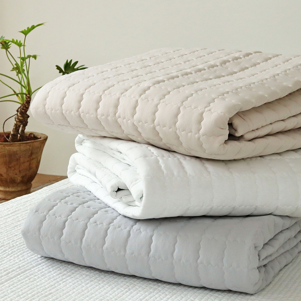 디퍼 먼지없는 워싱 마이크로 피치스킨 미끄럼방지 논슬립 사계절 침대 패드 SS