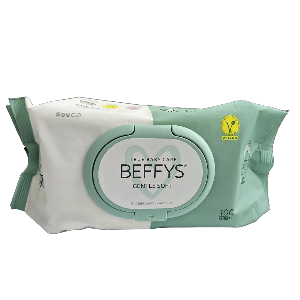 데이랑스 비건 인증 물티슈 100매 캡형 대용량