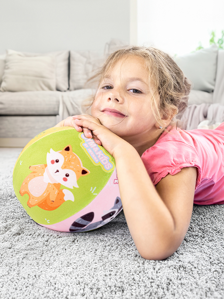 아이워너 짐앤키즈 무소음 패브릭 소프트볼 유아공놀이 스펀지공 유아체육교구 어린이공