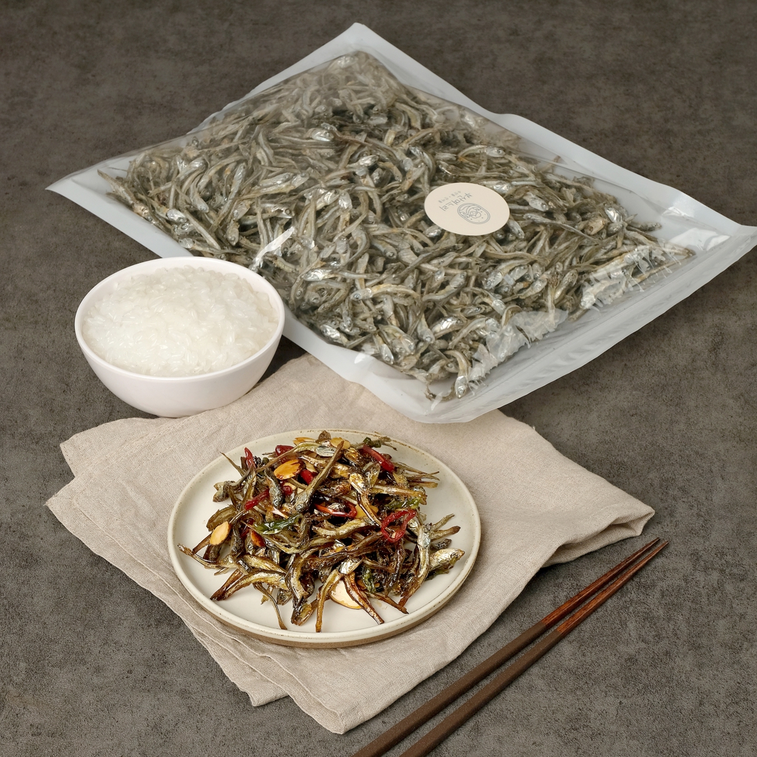 부산며느리 볶음용 멸치 남해 국산 중멸치 중간멸치 500g - 상세 이미지 3