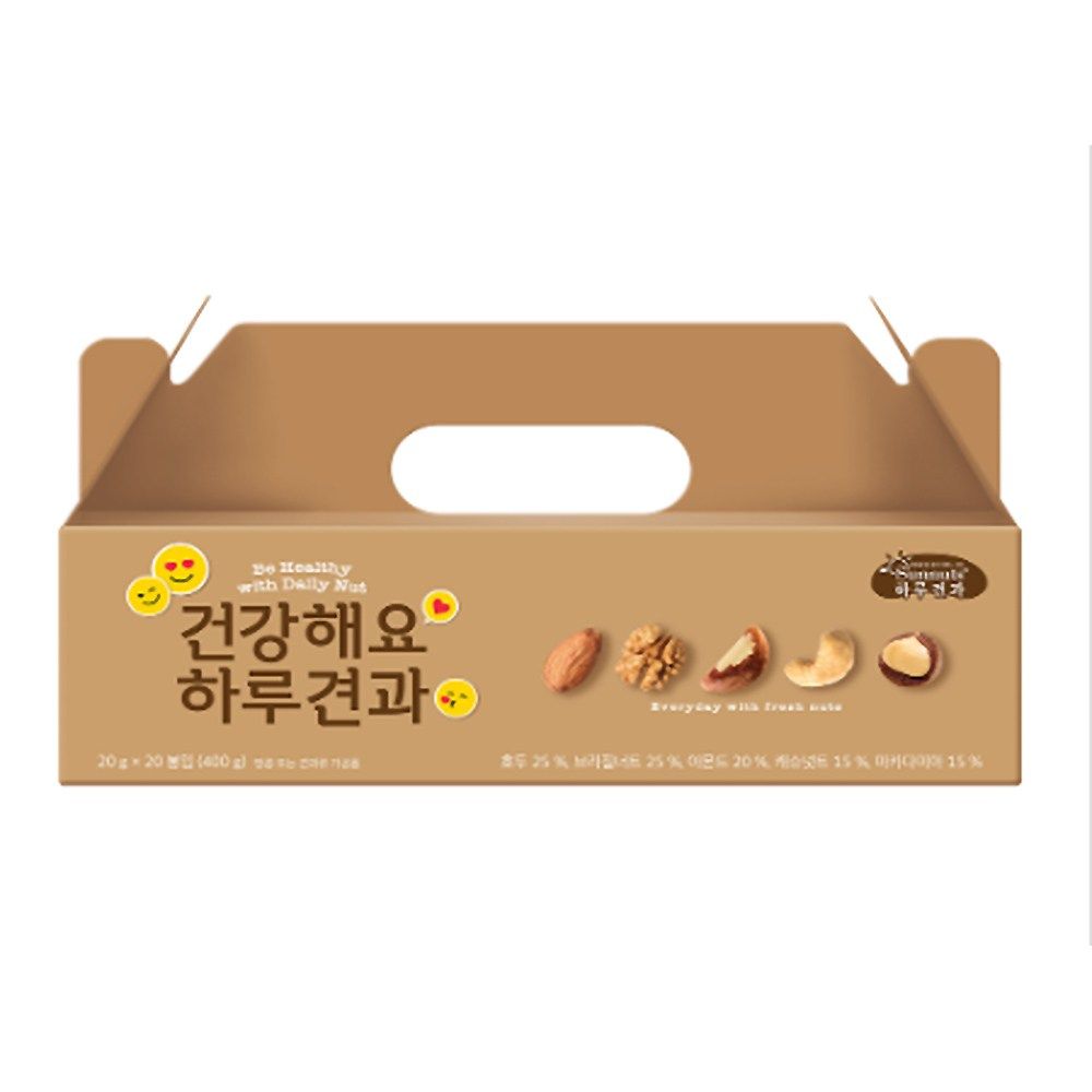 하루견과 건강해요 선물세트 20g 20입 : 인원바이오시스템