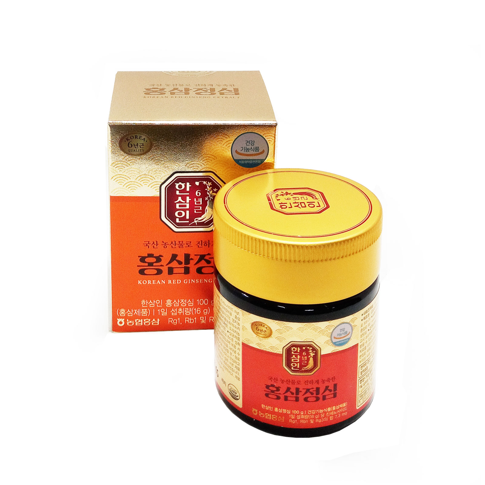 한삼인 홍삼정심 100g - 상품 이미지