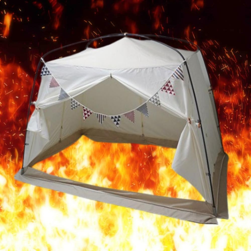 킹사이즈텐트 겨울침대텐트 발열텐트