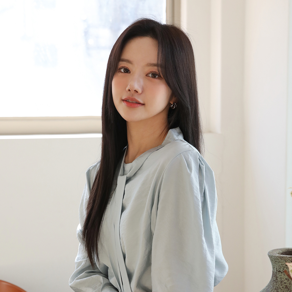 여성 생머리 반가발 붙임머리 웨딩 똑딱이 피스 - 상세 이미지 2
