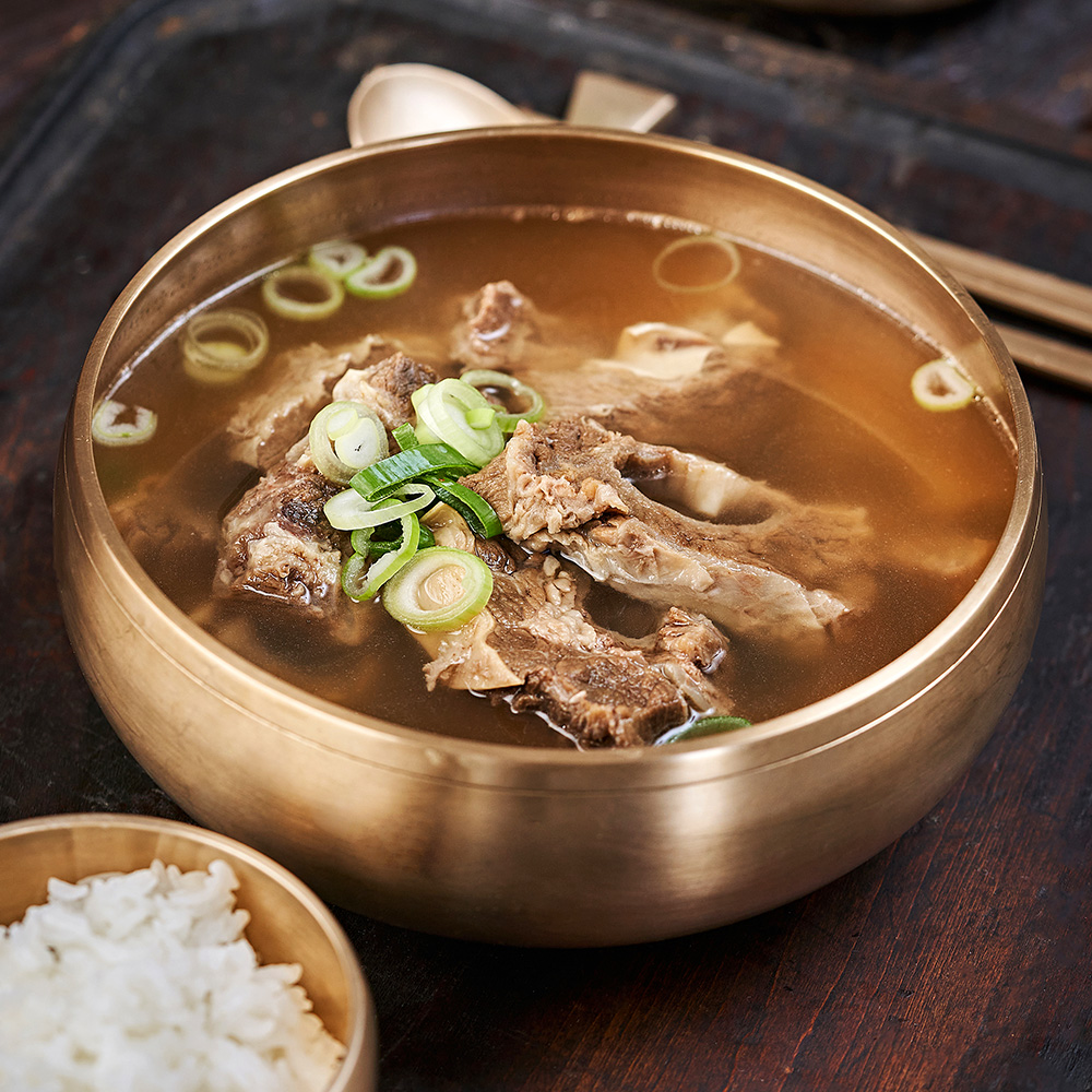 정성곳간 실온 국내산 국산 뼈없는 갈비탕 800g 강순의 간편식 8개