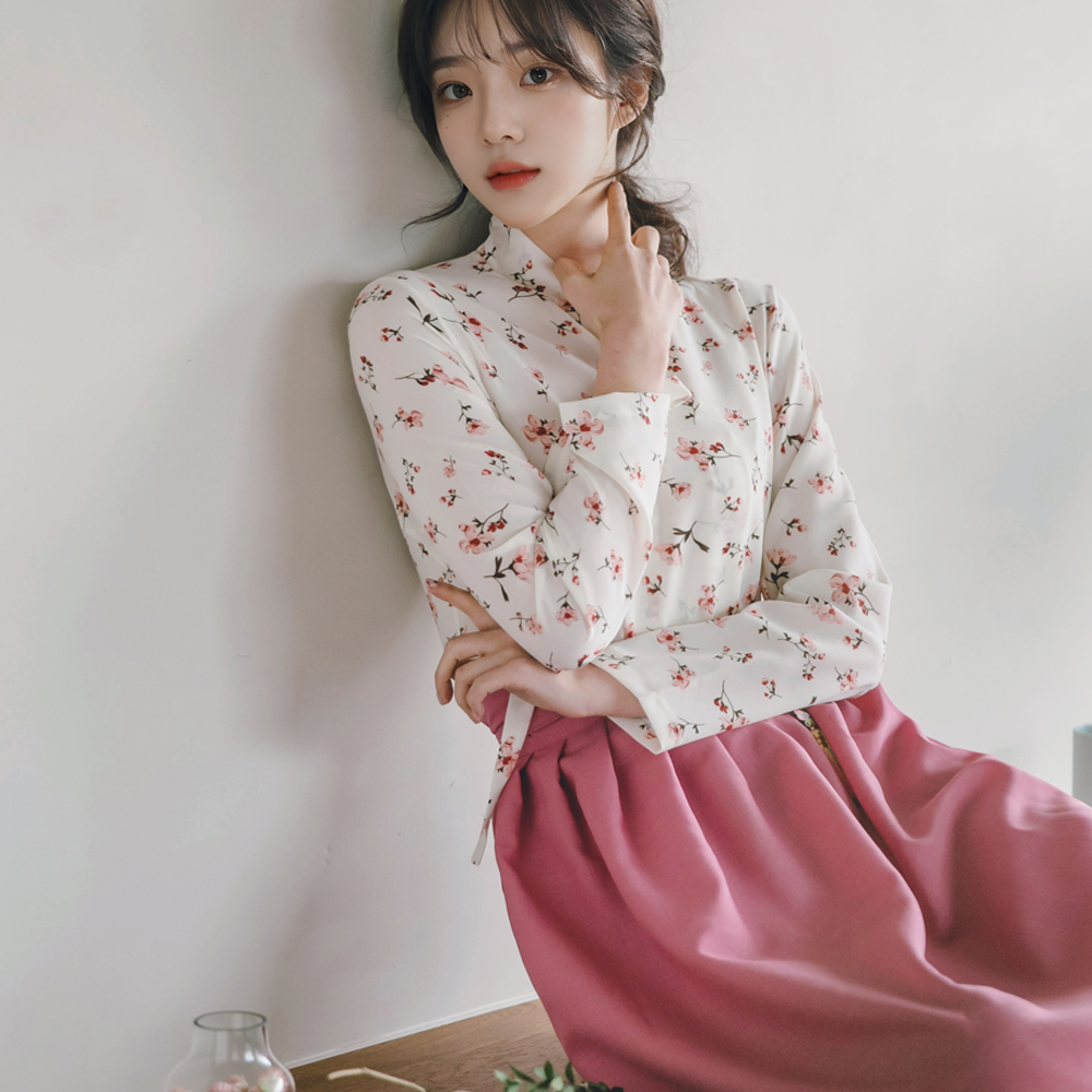 생활한복 세트 예향+길한 개량 계량 퓨전 반티-166 이미지 6