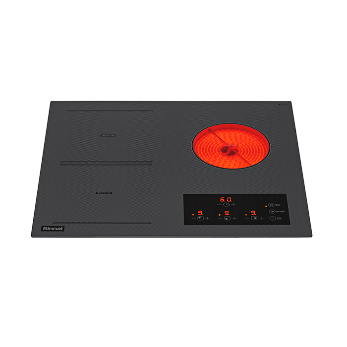 전국설치 3구 인덕션+라디언트 전기렌지 하이브리드 레인지(322) 인스톨프리 560x430-480