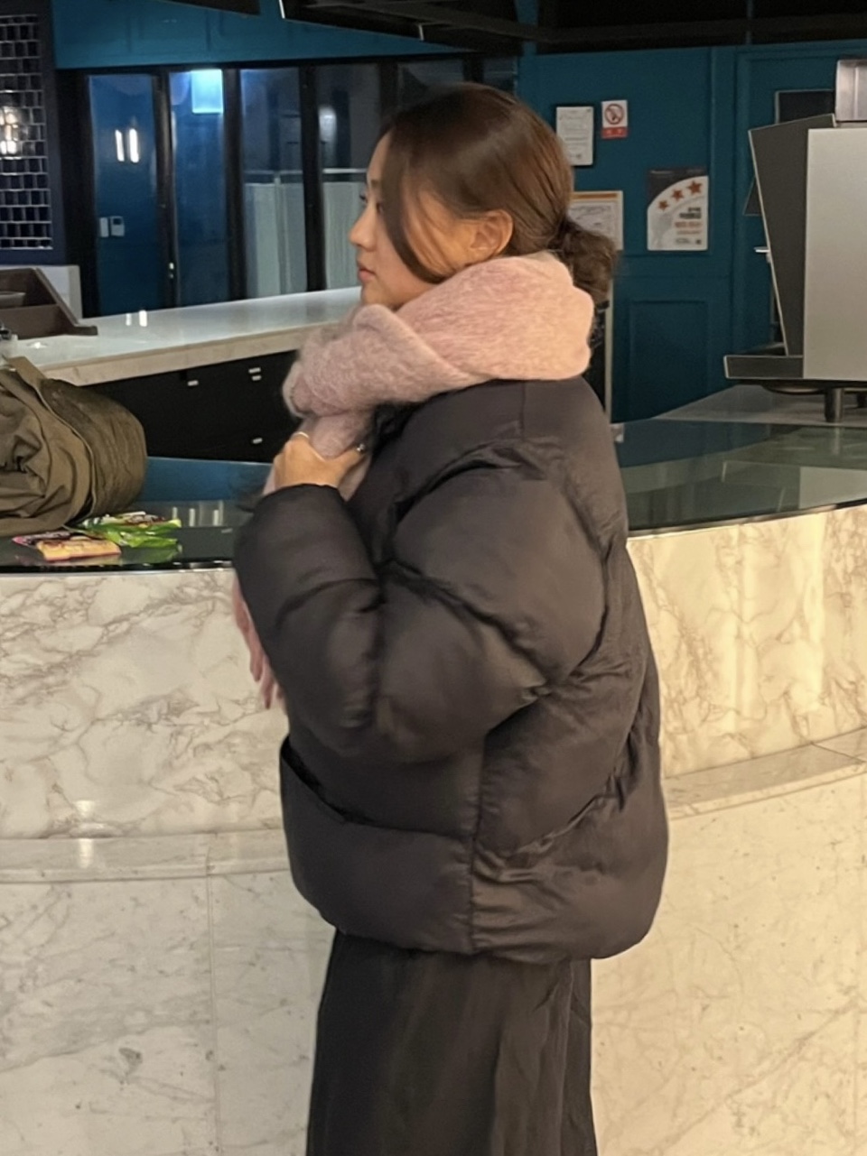 숏패딩 커플패딩 웨이브 웰론패딩 이미지 7
