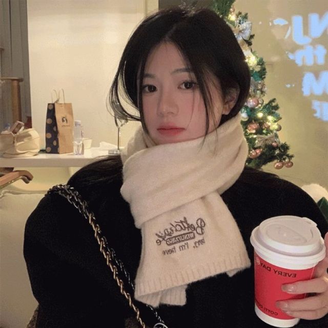 캐시미어 머플러 니트 주식회사비케이 부티크 : 모드니점빵