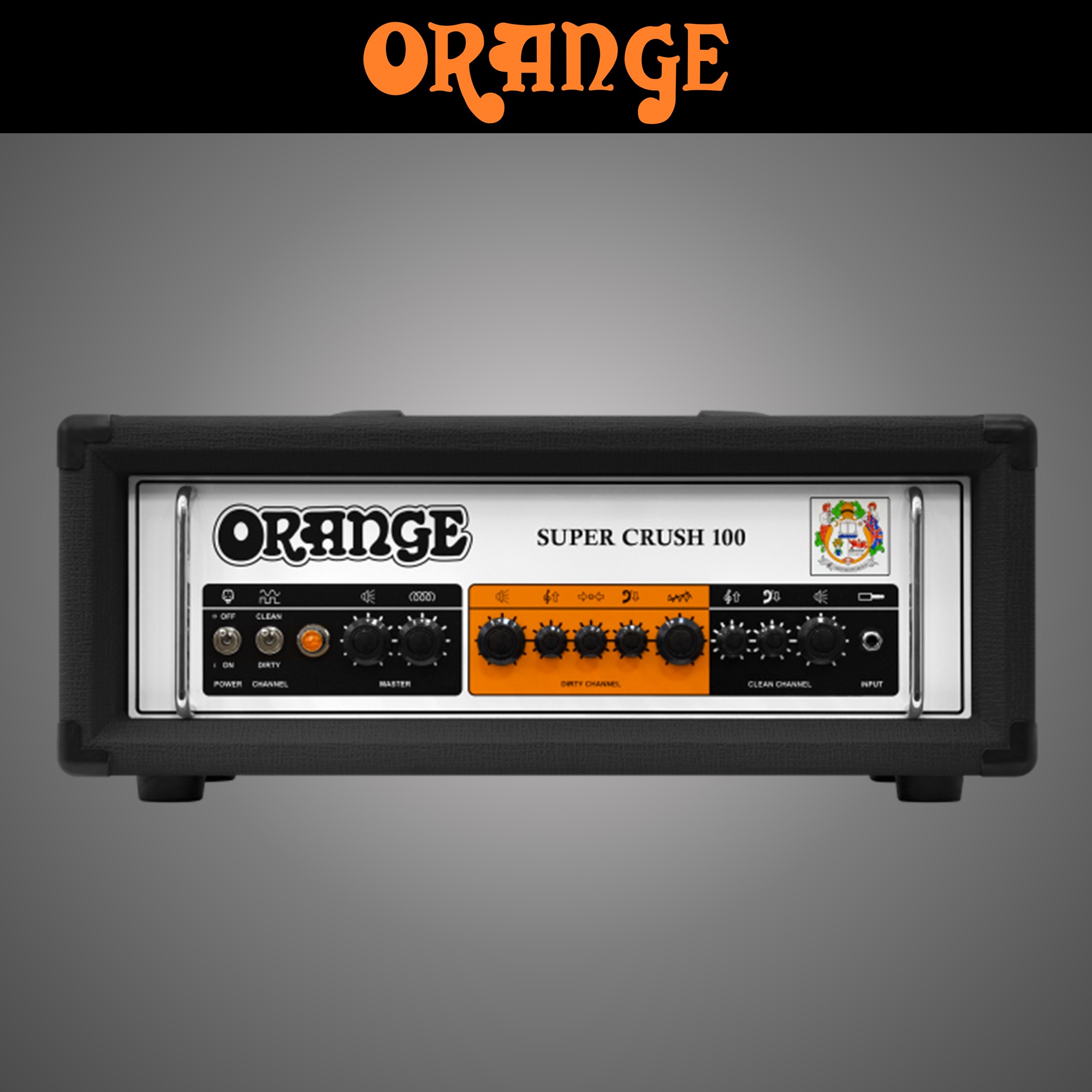 오렌지 일렉기타 앰프 ORANGE SUPER CRUSH 100 HEAD 공연용 100W - 상세 이미지 2