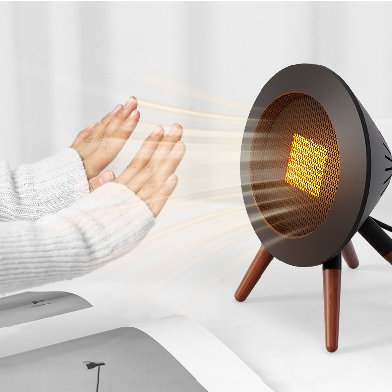 TOB-3600 미니온풍기 캠핑히터 소형 PTC난로 사무실용