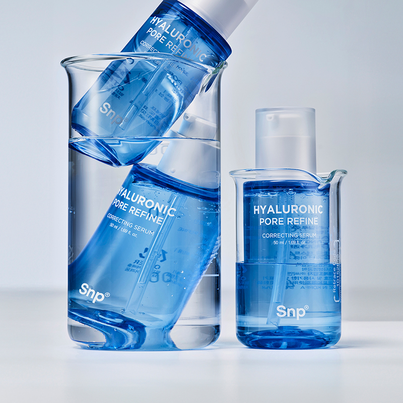 Snp 히알루로닉 포어 리파인 코렉팅 리얼 수분 세럼 50ml - 상세 이미지 4