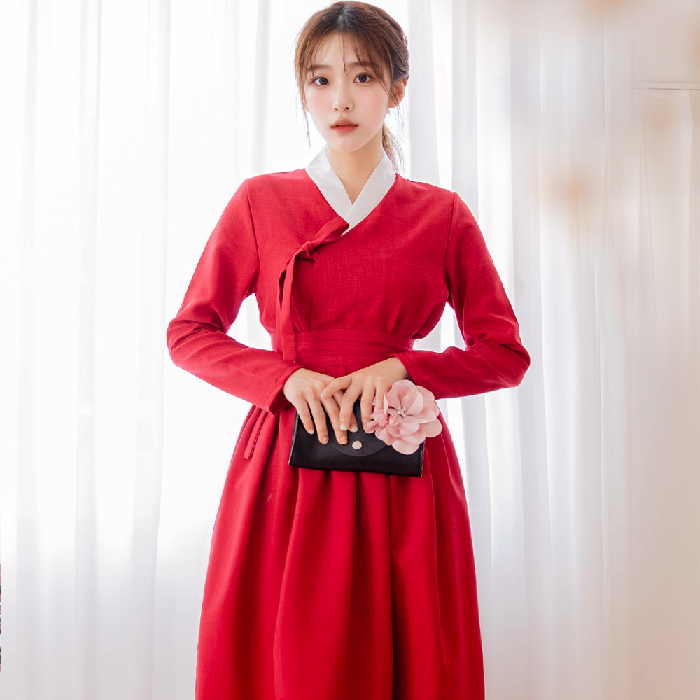 생활한복 환희찬 저고리 개량 계량 퓨전 반티-192 - 상품 이미지