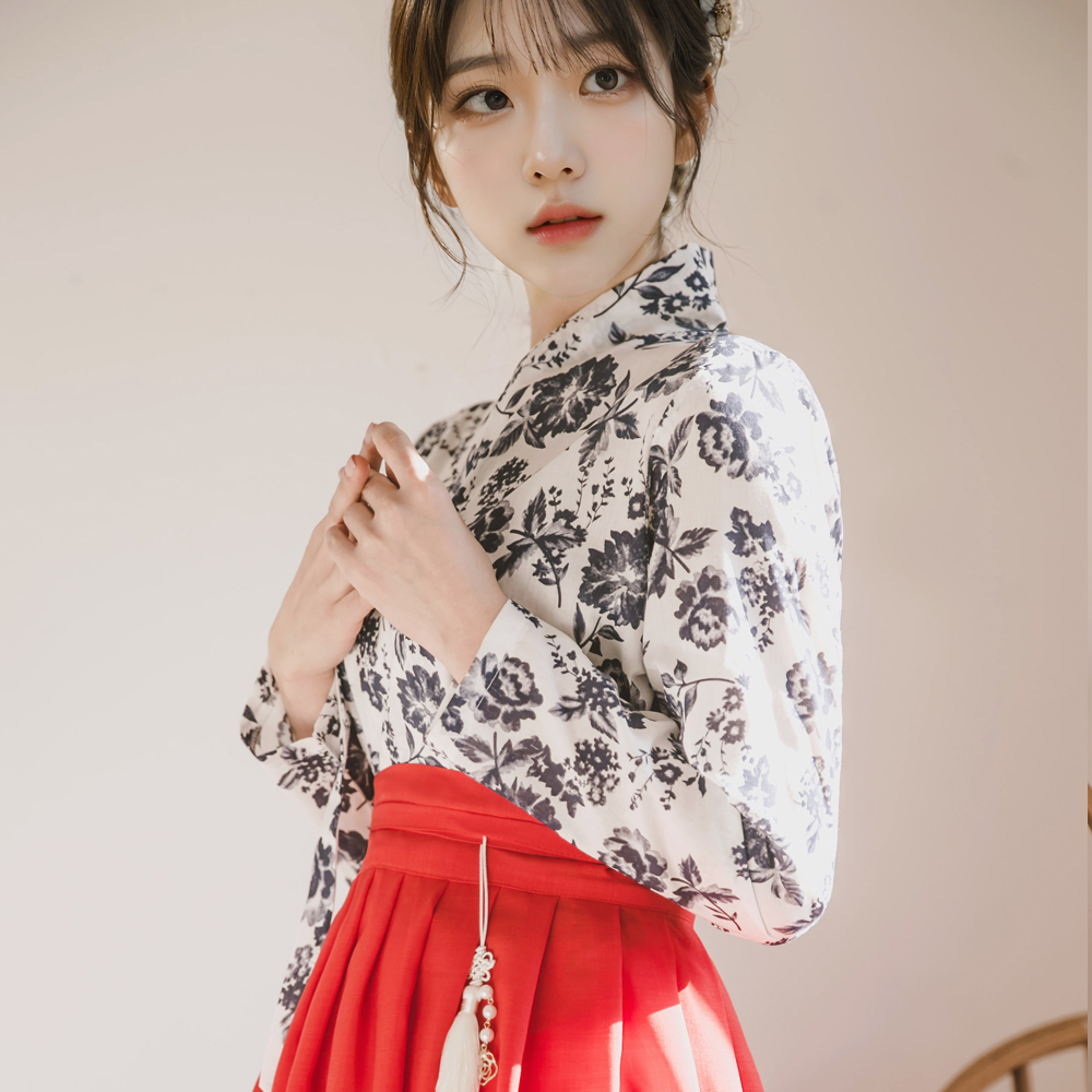 생활한복 은동초 저고리 개량 계량 퓨전 반티-168 이미지 7