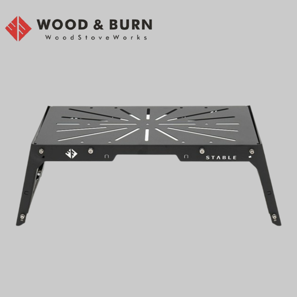 우드앤번 스테이블 블랙에디션 화목난로 스탠드 마이스토브 크로스오버 랜드마크 호환 받침대