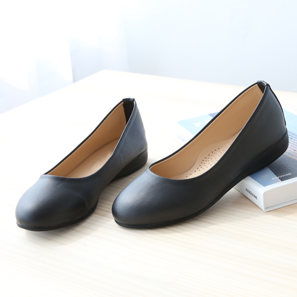 발편한플랫 여성 빅사이즈 플랫슈즈 유니화 근무화 알바신발