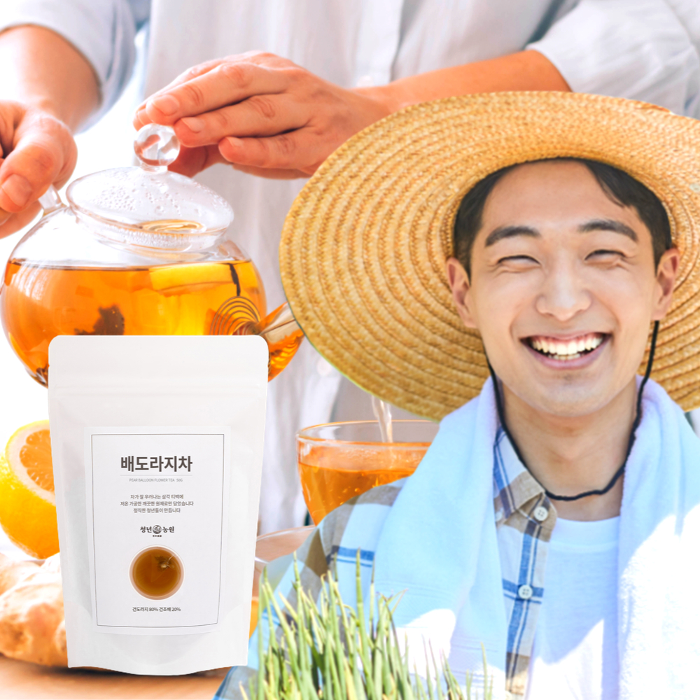 배도라지차 어린이 건강 국산 티백 생분해 티백 건강차 추천