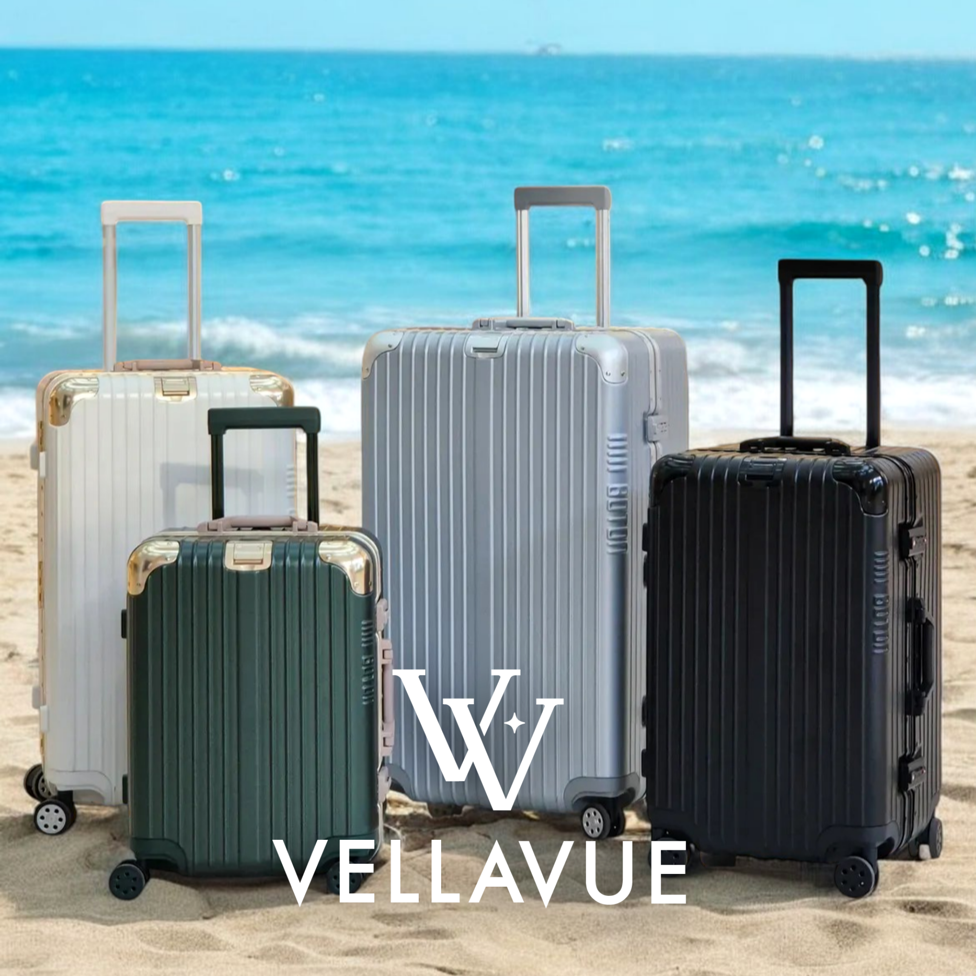 여행용캐리어 61cm(24인치) 폴리카보네이트 금고형 벨라뷰 프리미엄 캐리어 스위스 여행