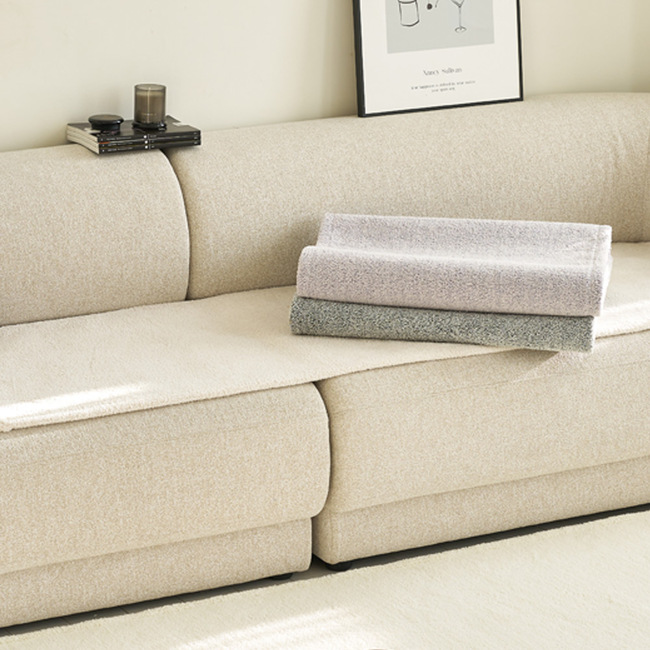 나라데코 단모 투톤 모던한 사계절 쇼파패드 2인용 60x120