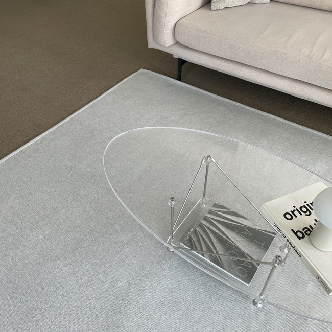 나라데코 방수 러그 쟈가드 사계절 거실 카페트 100x150