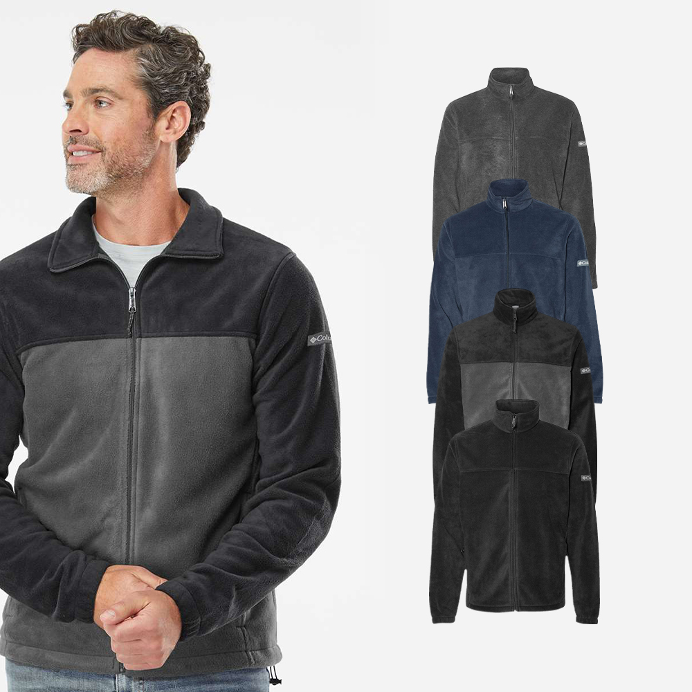 컬럼비아 남자 풀집업 하이넥 플리스 후리스 자켓 가벼운 오버핏 아우터 212478