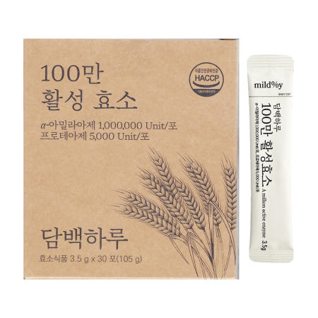 담백하루 100만 활성효소 3.5g x 30포 1박스