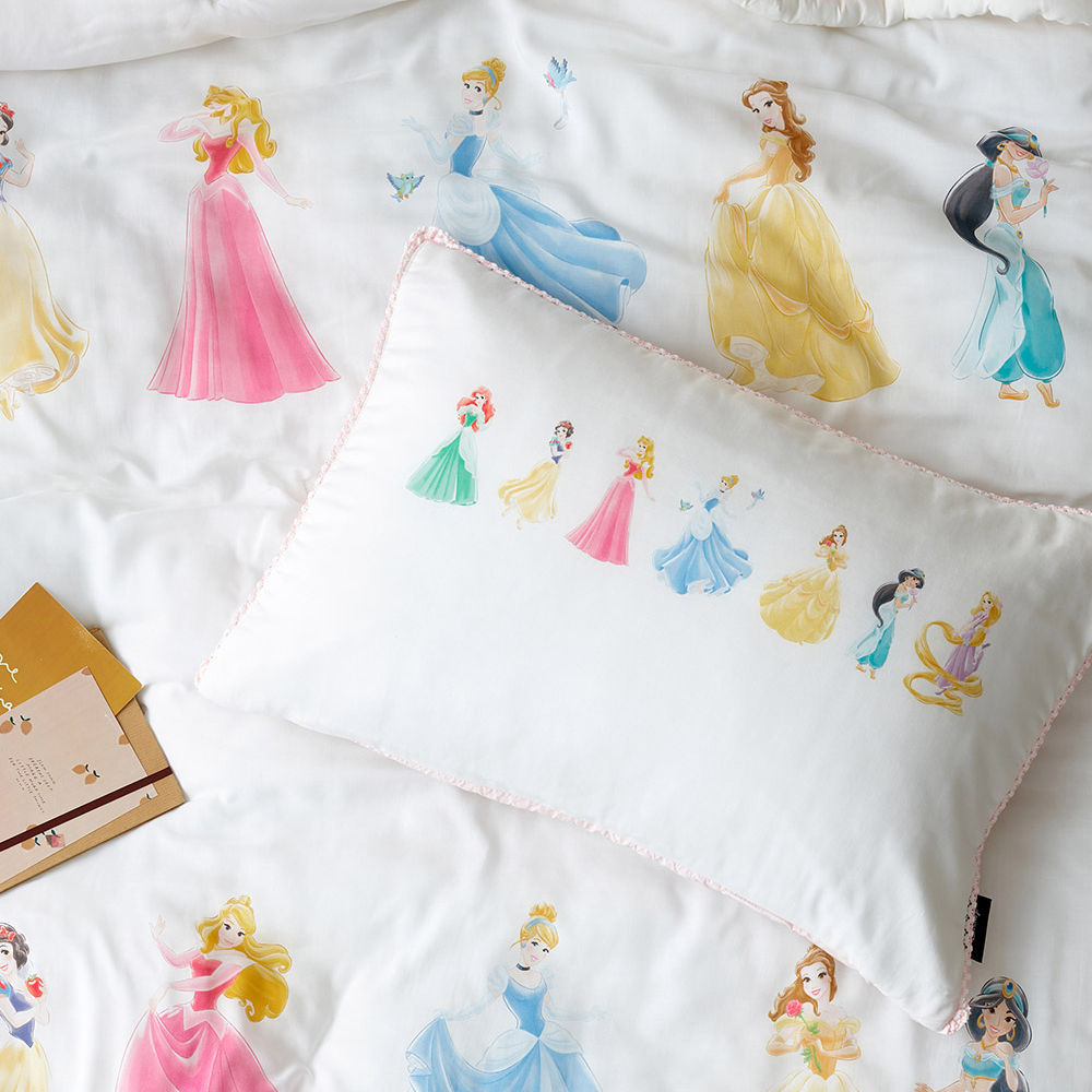 레노마 홈 디즈니 뷰티모달 베개커버 텐셀모달100% 부드러운 공주이불