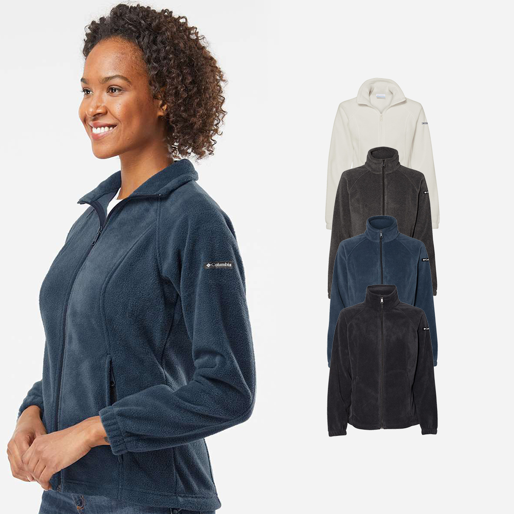 컬럼비아 여자 가벼운 후리스 하이넥 집업 자켓 플리스 풀집업 212470