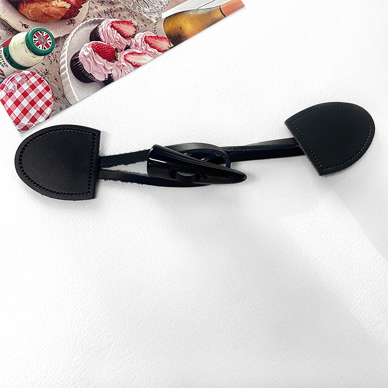 (1p) NEW 20cm 천연소가죽 떡볶이단추 코트단추 - 상세 이미지 2