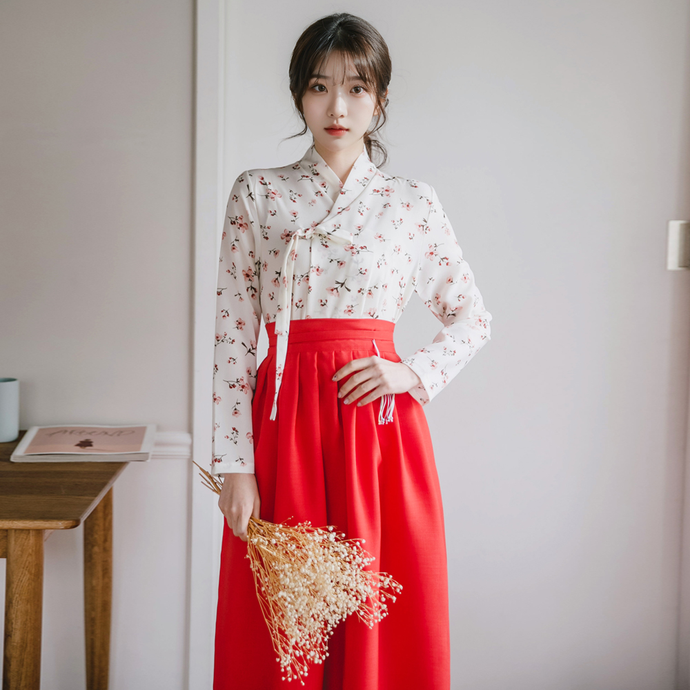 생활한복 세트 예향+화란 개량 계량 퓨전 반티-166