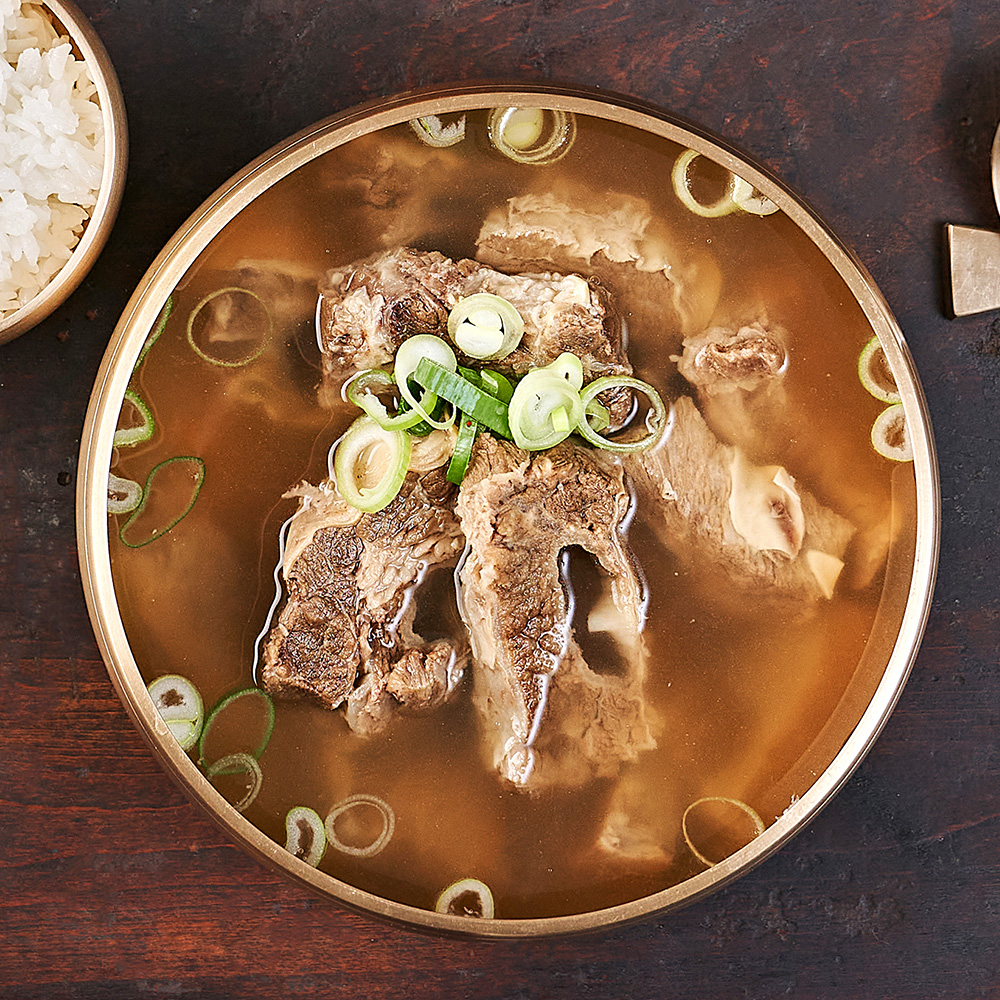 정성곳간 실온 국내산 국산 뼈없는 갈비탕 800g 강순의 간편식 8개