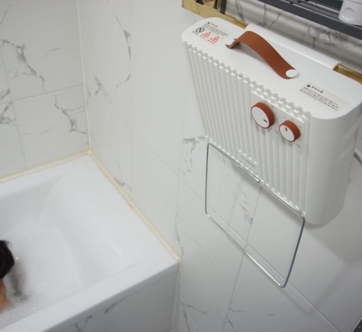 멀티히터 욕실용 히터 미니 화장실 벽걸이 전기 난방 기구 난로 가정용 사무실 발 까르페