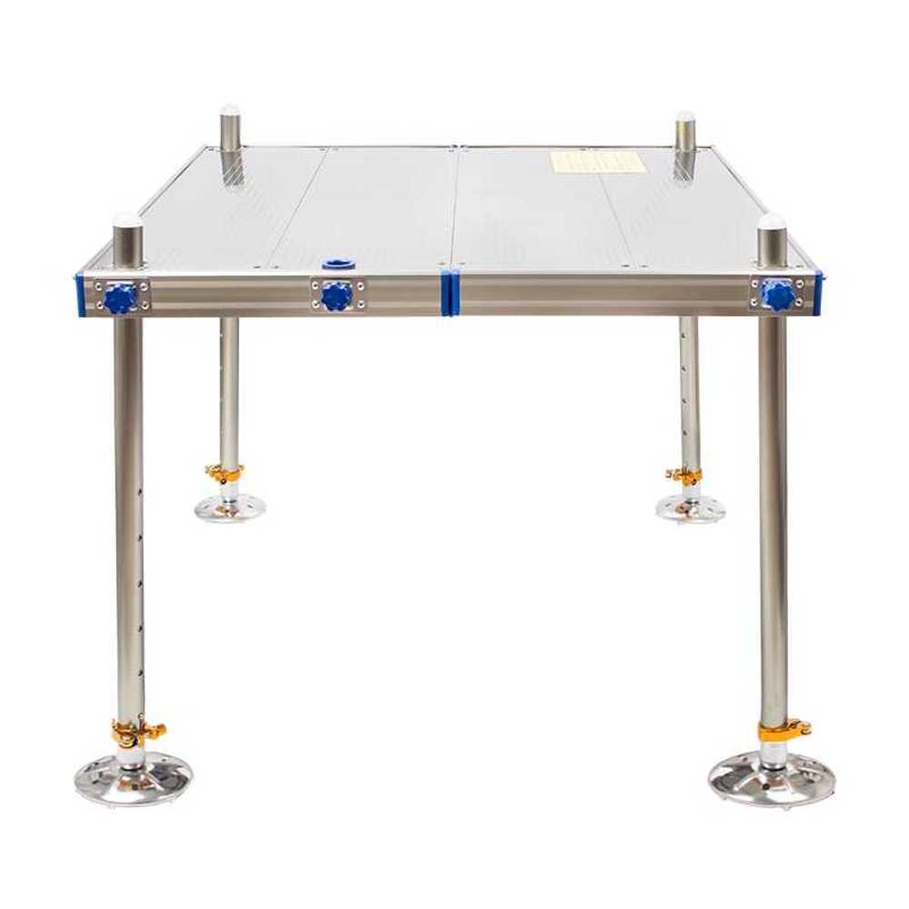 휴대용 낚시발판 초경량 마루좌대 수상 발판 갯바위 기본형 80x90cm - 상품 이미지